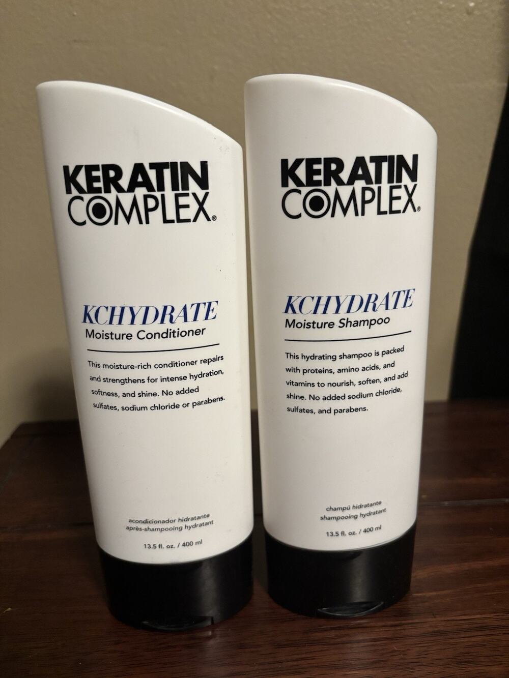 Keratin Complex Keratin Care Smoothing Shampoo & Conditioner 13.5 oz NEW